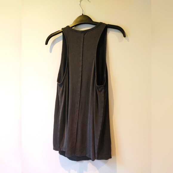 Splendid Charcoal Modal Set: Foldover Maxi Skirt and Tank Size Small - Picture 7 of 12